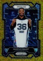 2023 Panini Prizm #62 Marcus Smart Gold Shimmer Fotl Basketball Card