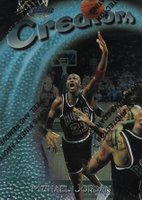 1997 Finest #287 Michael Jordan w/Coating Basketball Card
