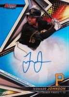 2022 Bowman's Best Best of 2022 Autographs #B22TJ Termarr Johnson Blue Refractor Baseball Card