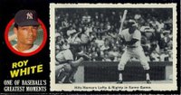 1971 Topps Greatest Moments #45 Roy White Baseball Card
