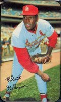 1970 Topps Super #33 Bob Gibson Baseball Card