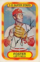 1977 Kellogg's #1 George Foster Baseball Card