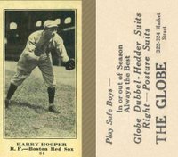 1916 The Globe Clothing #84 Harry Hooper Baseball Card