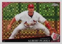 2009 Topps Chrome #86 Albert Pujols Xfractor Baseball Card