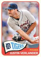2014 Topps Heritage  #430 Justin Verlander Pitching Baseball Card