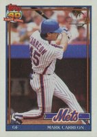 1991 Topps Desert Shield #764 Mark Carreon Baseball Card
