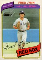 1980 O-Pee-Chee #60 Fred Lynn Baseball Card