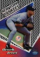 1999 Topps Tek #24B Derek Jeter Pattern 08 Baseball Card