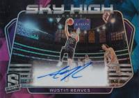 2023 Panini Spectra Sky High Signatures #SKYARV Austin Reaves Nebula 1/1 Basketball Card
