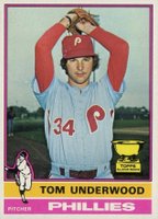 1976 Topps #407 Tom Underwood Baseball Card