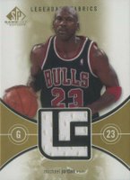 2004 SP Game Used Legendary Fabrics  #LF-MJ Michael Jordan Basketball Card