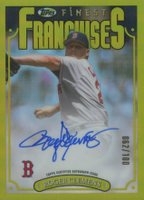 2023 Topps Finest Flashbacks #189 Roger Clemens Autograph Baseball Card
