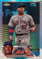 2023 Topps Chrome Update #USC103 Francisco Alvarez Prism Refractor Baseball Card