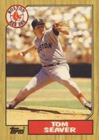 1987 Topps Tiffany #425 Tom Seaver Baseball Card