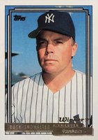 1992 Topps Gold #201 Buck Showalter Winner Baseball Card