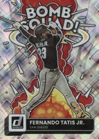 2022 Panini Donruss Bomb Squad #BS5 Fernando Tatis Jr. Diamond Baseball Card