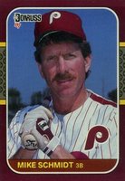 1987 Donruss Opening Day #160 Mike Schmidt Baseball Card