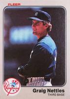 1983 Fleer #391 Graig Nettles Baseball Card