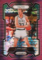 2023 Panini Prizm #189 Larry Bird Purple Pulsar Basketball Card