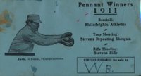 1911 Stevens Firearms Philadelphia Athletics # Harry Davis Baseball Card
