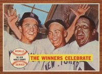 1962 Topps #237 The Winners Celebrate The Winners Celebrate Baseball Card