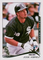 2014 Topps #496 Jose Abreu Baseball Card