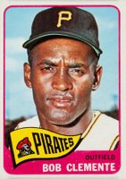 1965 Topps #160 Bob Clemente Baseball Card