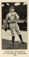 1916 Sporting News #123 Willie Mitchell Baseball Card