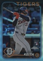 2024 Topps Chrome #2 Colt Keith Negative Refractor Baseball Card