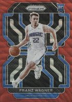 2021 Panini Prizm #310 Franz Wagner Ruby Wave Basketball Card