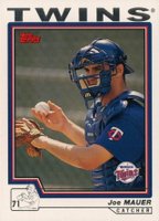 2004 Topps  #559 Joe Mauer Baseball Card