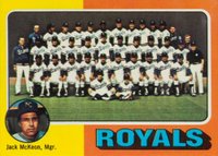 1975 Topps #72 Royals Team Baseball Card