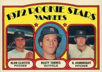 1972 Topps #124 1972 Rookie Stars Yankees Baseball Card