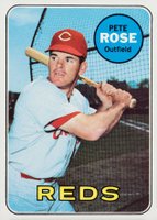 1969 Topps #120 Pete Rose Baseball Card