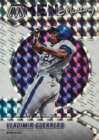 2020 Panini Mosaic Men of Mastery #MM10 Vladimir Guerrero White Mosaic Baseball Card