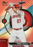 2023 Topps Finest #90 Mike Trout Rose Gold Baseball Card