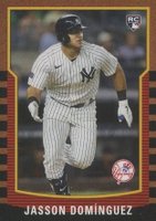 2024 Topps Throwback Thursday #32 Jasson Dominguez Baseball Card