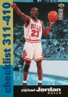 1995 Collector's Choice  #410 Michael Jordan Basketball Card
