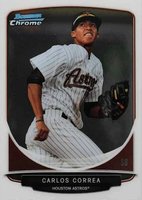 2013 Bowman Chrome Mini  #30 Carlos Correa Baseball Card