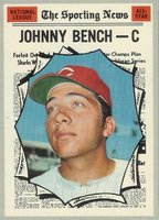 1970 Topps #464 Johnny Bench All-Star Baseball Card