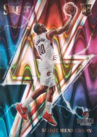 2023 Panini Select Thunder Lane #15 Scoot Henderson Tectonic Prizm Basketball Card