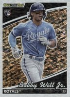2022 Topps Update Black Gold #BG11 Bobby Witt Jr. Baseball Card