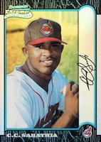 1999 Bowman Chrome #344 C.C. Sabathia Refractor Baseball Card