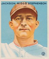 1933 Goudey #204 Jackson Riggs Stephenson Baseball Card