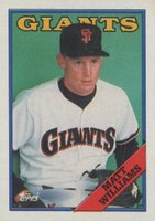 1988 Topps #372 Matt Williams Baseball Card