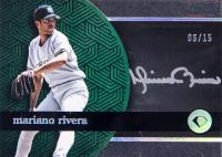 2024 Topps Diamond Icons Black Polychromatink #BPAMR Mariano Rivera Silver Ink Baseball Card