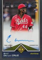 2024 Topps Transcendent Collection Transcendent Icons Chrome Autographs #ED Elly de La Cruz Baseball Card