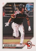 2022 Choice Delmarva Shorebirds #01 Jackson Holliday Baseball Card