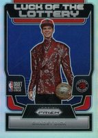 2023 Panini Prizm Luck of the Lottery #4 Gradey Dick Silver Basketball Card