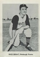 1961 Jay Publishing # Dick Groat Kneeling-Holding Bat Baseball Card